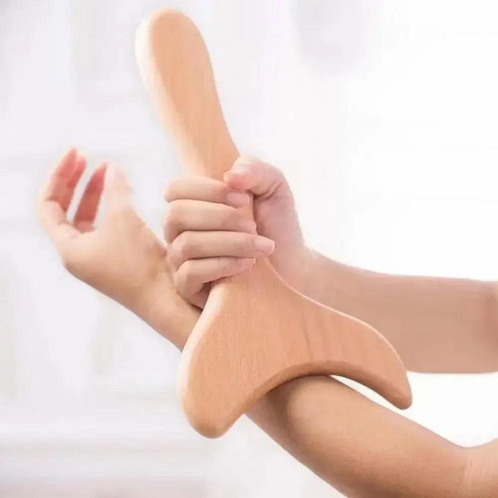 Massage Tool Wood Massager Body Sculpting Tools,Used to relieve muscle relaxation,Gua Sha,Muscle Release Tool