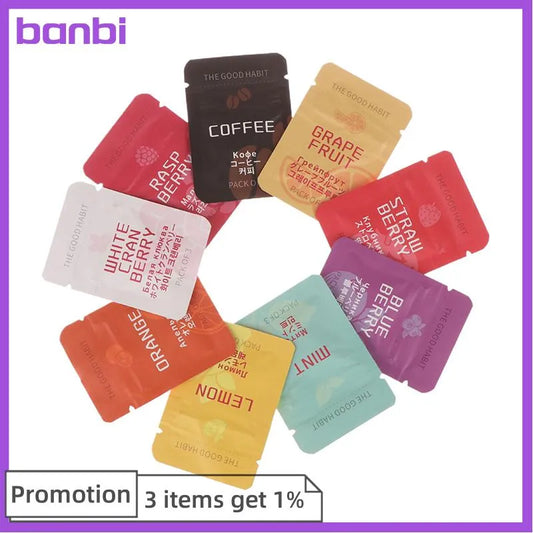 banbi 3Pcs bag Quit Smoking Smokeless Preferred Infused Essential Oil Flavors Aromatherapy Aromaterapi Artifact Device Replace Stick