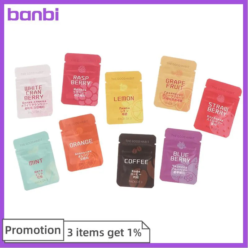 banbi 3Pcs bag Quit Smoking Smokeless Preferred Infused Essential Oil Flavors Aromatherapy Aromaterapi Artifact Device Replace Stick