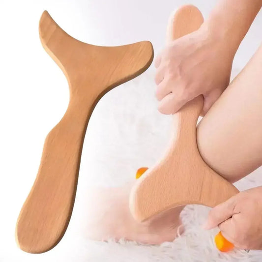 Massage Tool Wood Massager  Body Sculpting Tools，Used to relieve muscle relaxation，Gua Sha，Muscle Release Tool