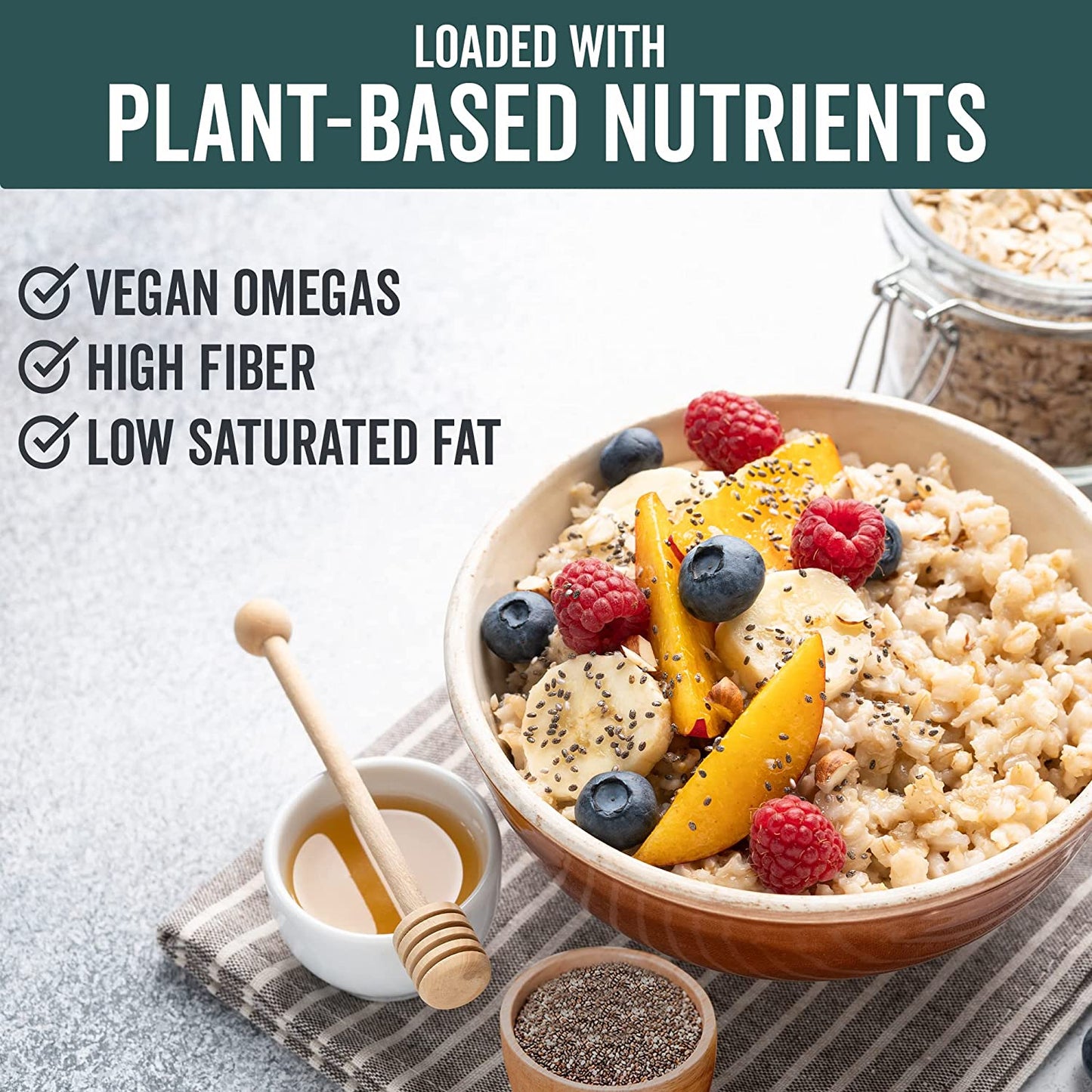 Viva Naturals Organic Raw Chia Seeds (2 LB)