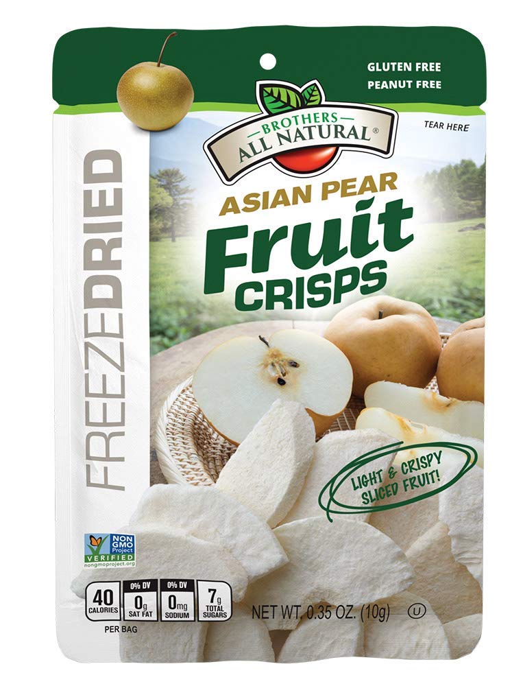 Brothers-ALL-Natural Fruit Crisps, Variety Pack, 4.44 Ounce Bag, 12 Count (Pack of 2)