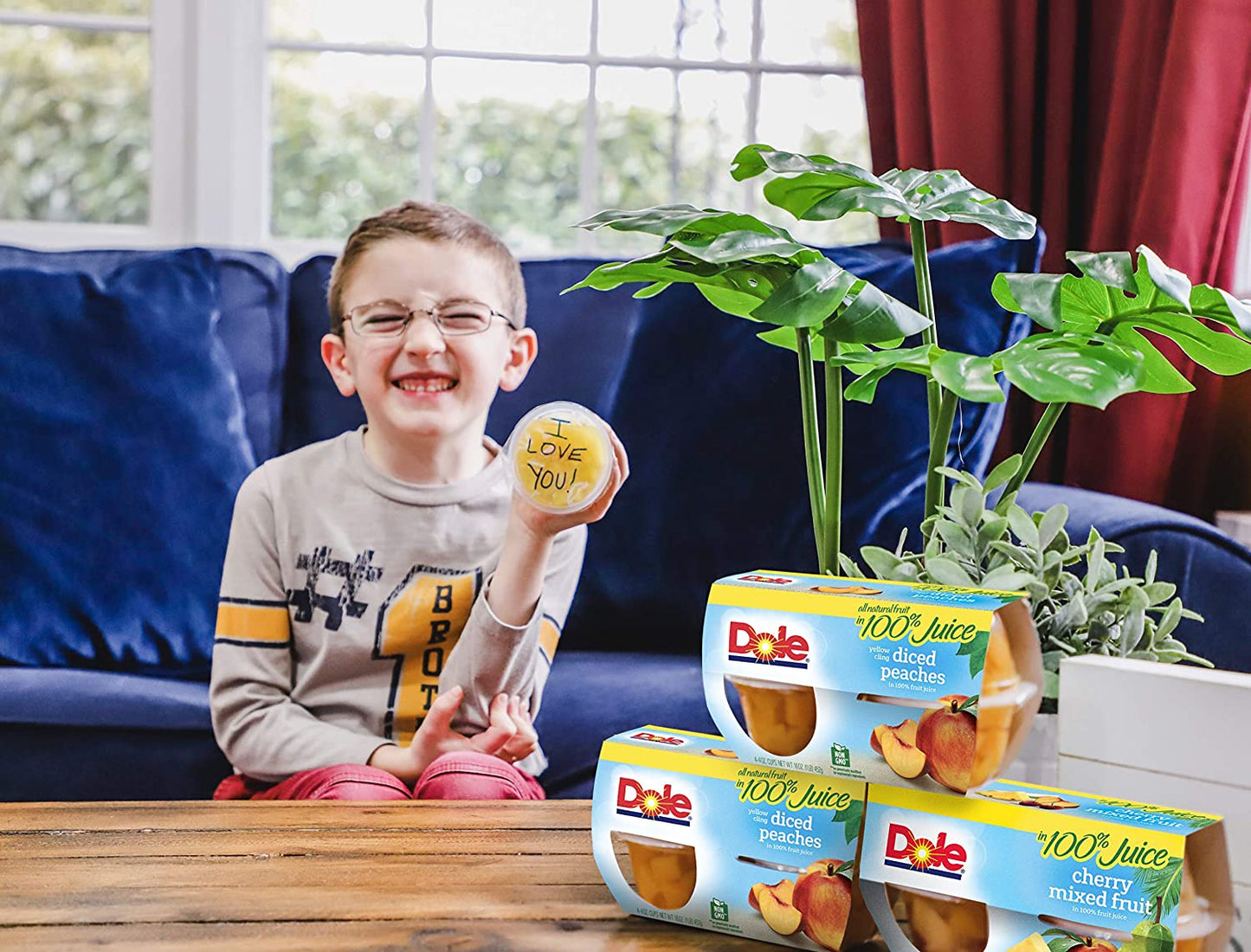 Dole Fruit Bowls Cherry Mixed Fruit in 100% Juice, Gluten Free Healthy Snack, 4 Oz, 12 Total Cups