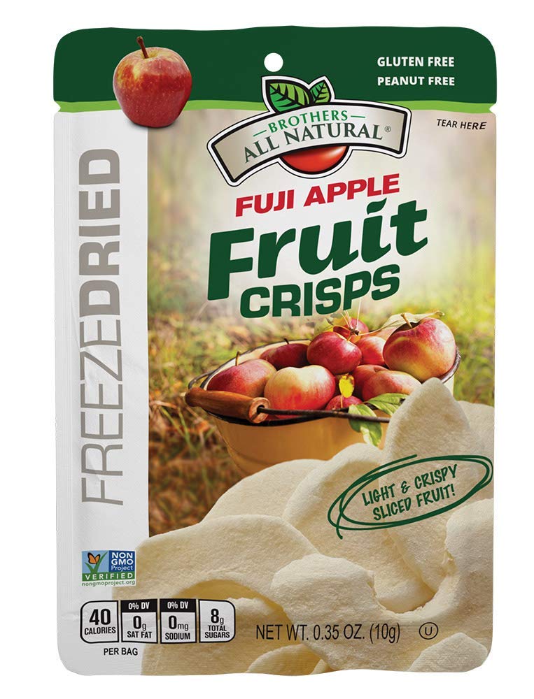 Brothers-ALL-Natural Fruit Crisps, Variety Pack, 4.44 Ounce Bag, 12 Count (Pack of 2)